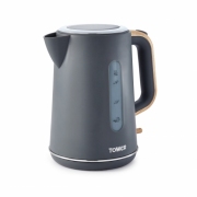 Czajnik Scandi 1,7L Grey/Wood