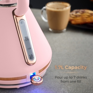 Czajnik Cavaletto Pyramid 1,7L Pink/Rose Gold