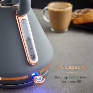 Czajnik Cavaletto Pyramid 1,7l Grey/Rose Gold