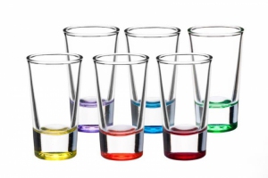 Kieliszki COLORS, 6szt.