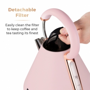 Czajnik Cavaletto Pyramid 1,7L Pink/Rose Gold