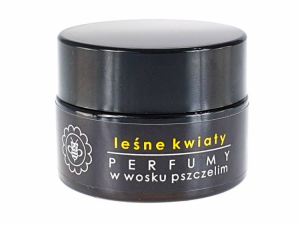 Perfumy w wosku pszczelim LEŚNE KWIATY, Miodowa Mydlarnia