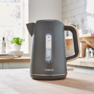 Czajnik Scandi 1,7L Grey/Wood