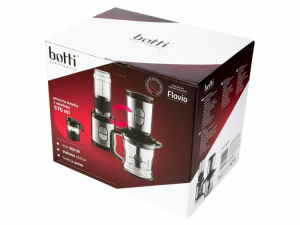 Rozdrabniacz+blender smoothie Botti Flavio 2w1 500W czarny