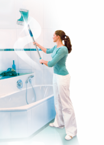Myjka łazienkowa Bath Cleaner z drążkiem teleskopowym