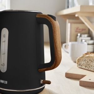 Czajnik Scandi 1,7L Black/Wood