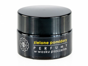 Perfumy w wosku pszczelim ZIELONE POMIDORY, Miodowa Mydlarnia