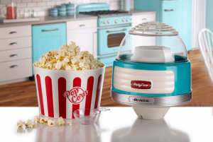 Maszynka do popcornu Ariete Popcorn XL 2957/1 Partytime niebieska