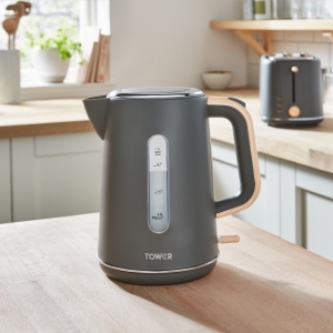 Czajnik Scandi 1,7L Grey/Wood