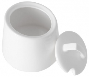 Cukiernica z pokrywką + mlecznik porcelana HomeDelux Quatre HD12068