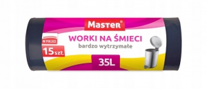 Worki na śmieci 35L mocne